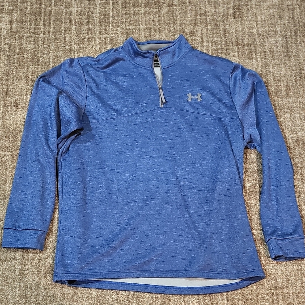 Under Armour Men's Blue Quarter-Zip Sweatshirt